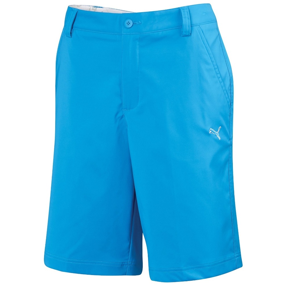 Men's Puma Solid Tech Casual Shorts Blue 40